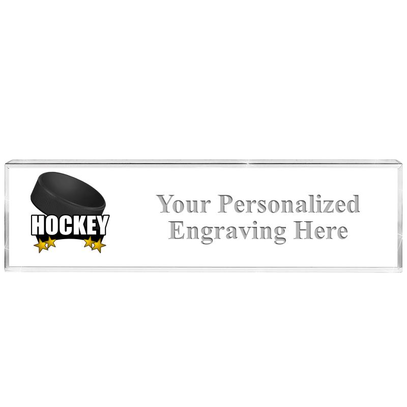 DESK NAMEPLATE CRYSTAL