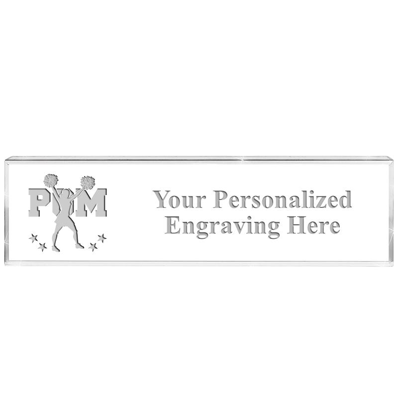 DESK NAMEPLATE CRYSTAL