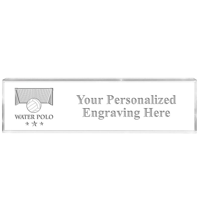 DESK NAMEPLATE CRYSTAL