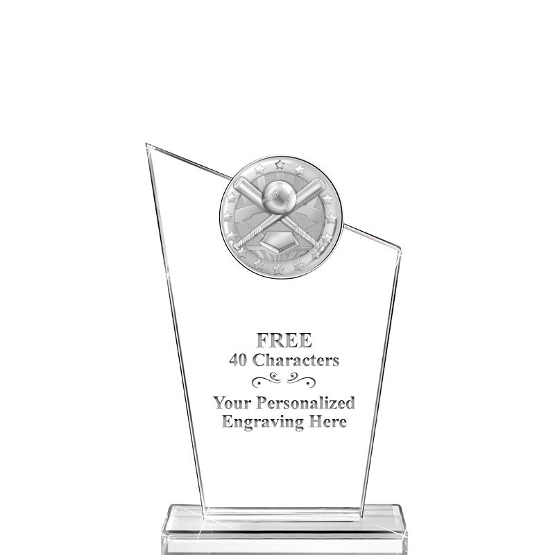 7"ELEVATION CRYSTL W BLAZE INS