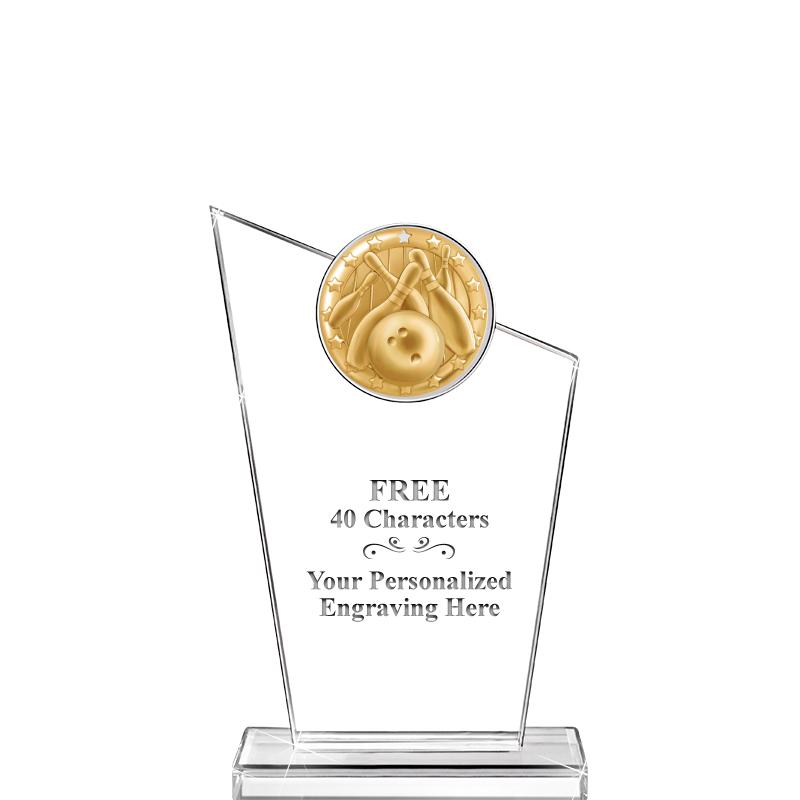 7"ELEVATION CRYSTL W BLAZE INS