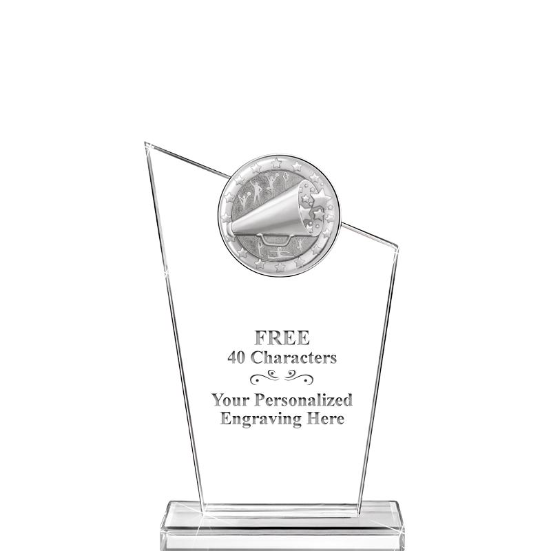 7"ELEVATION CRYSTL W BLAZE INS