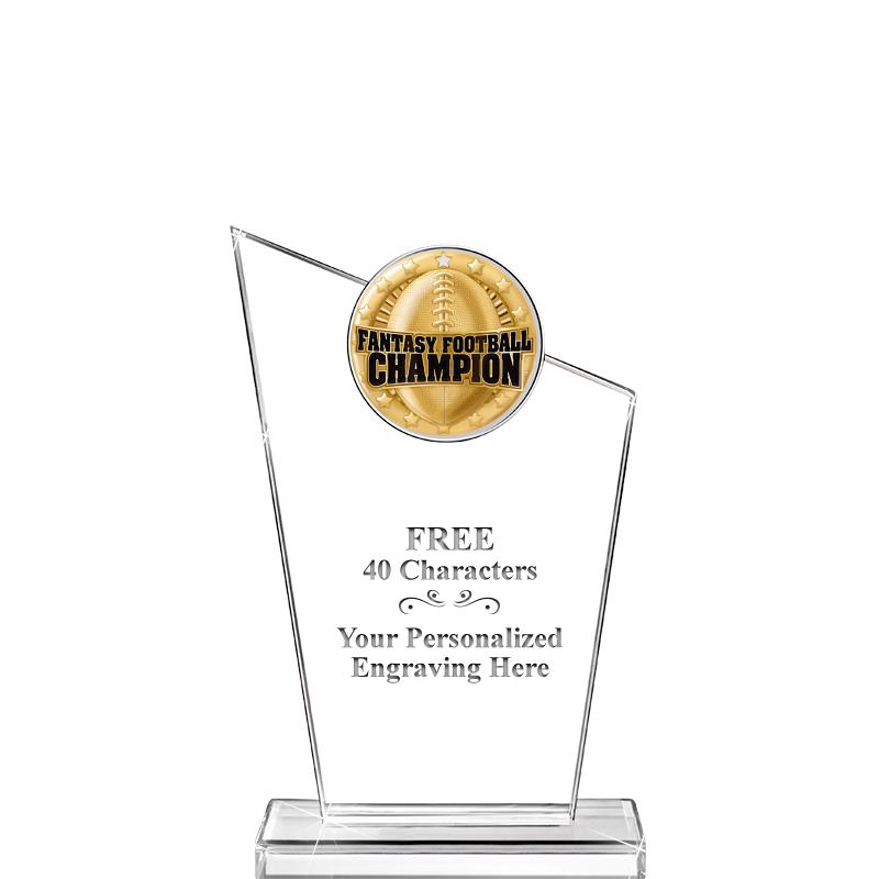 7"ELEVATION CRYSTL W BLAZE INS