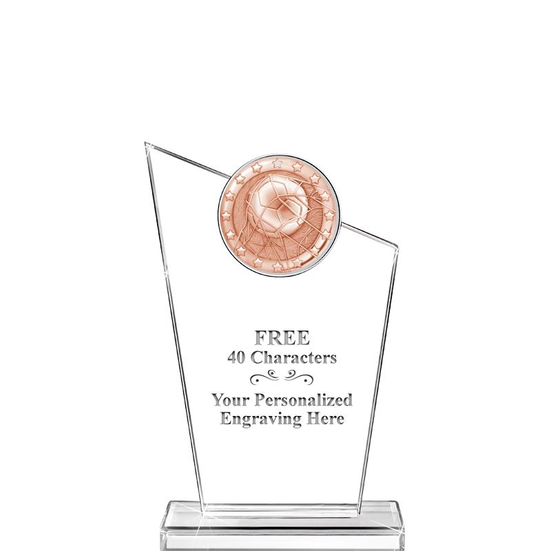 7"ELEVATION CRYSTL W BLAZE INS