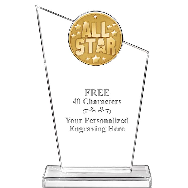 7" ELEVATION CRYSTAL W-INSERT