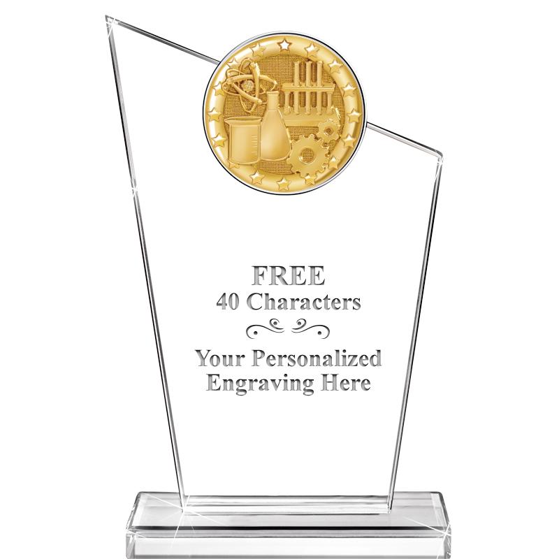 7" ELEVATION CRYSTAL W-INSERT