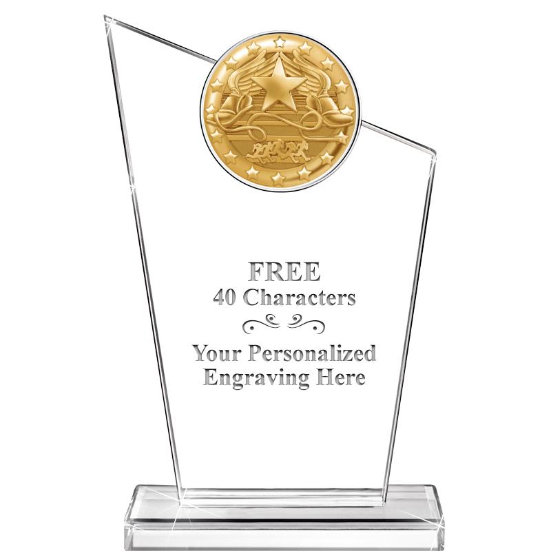 7" ELEVATION CRYSTAL W-INSERT