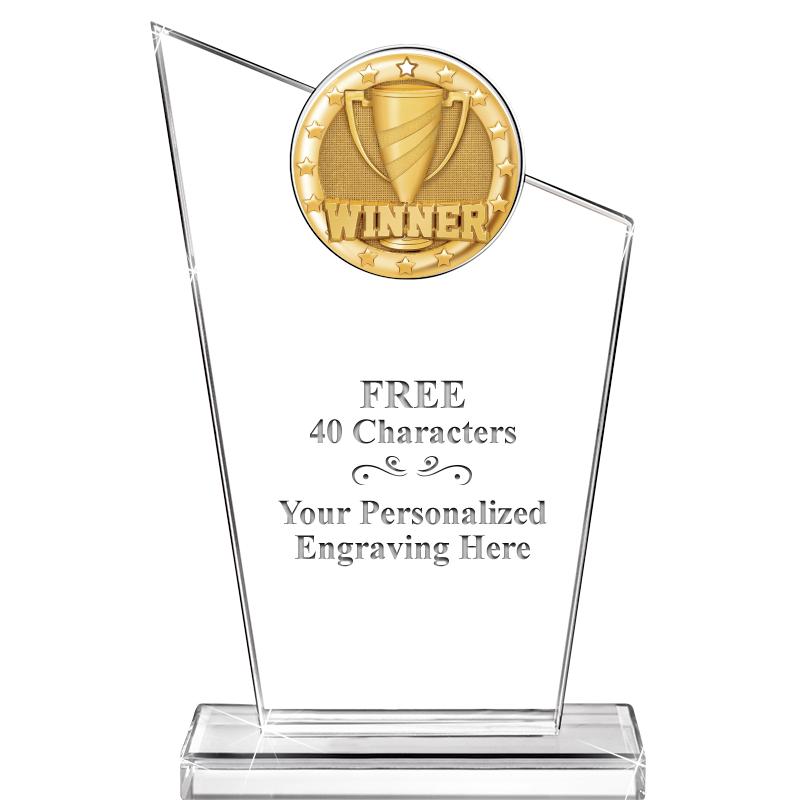 7" ELEVATION CRYSTAL W-INSERT