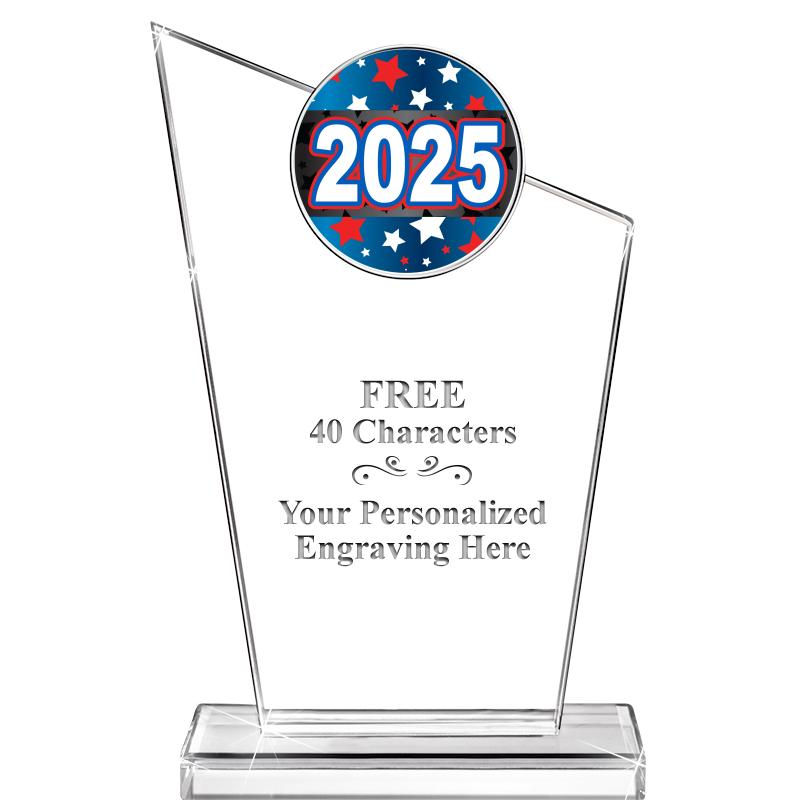 7" ELEVATION CRYSTAL W-INSERT