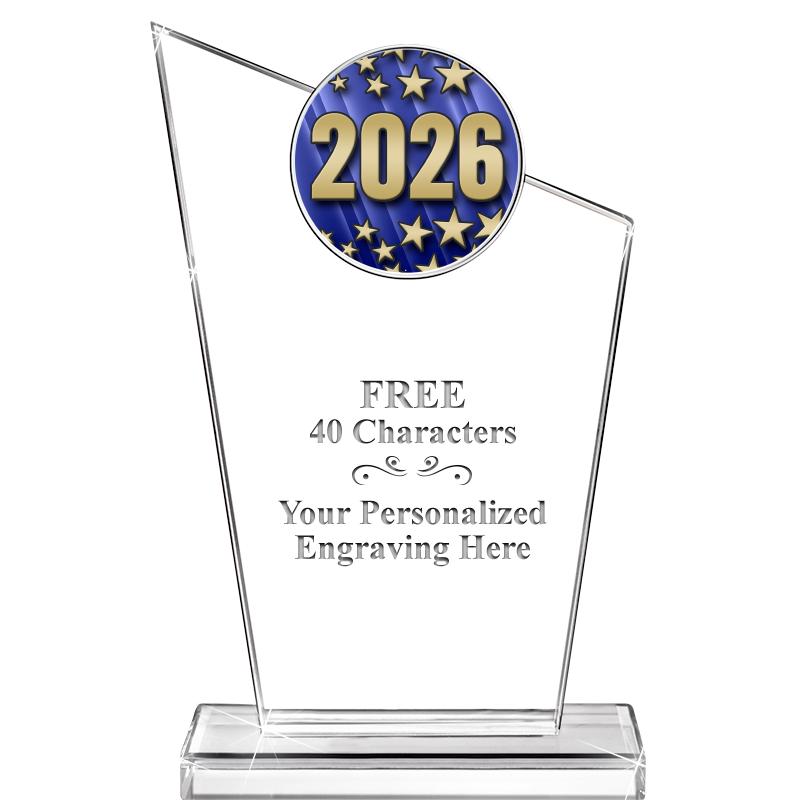 7" ELEVATION CRYSTAL W-INSERT