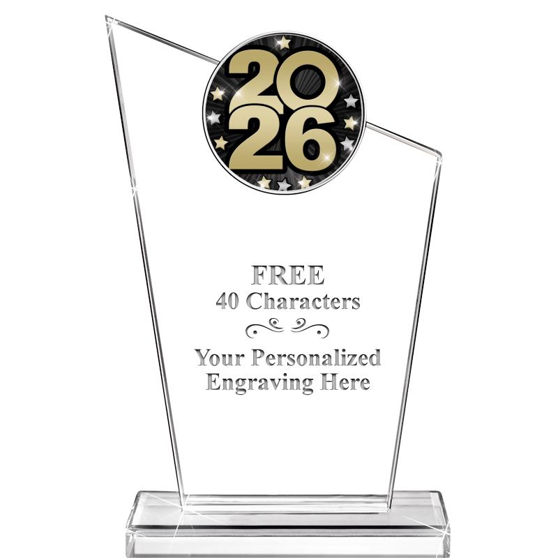 7" ELEVATION CRYSTAL W-INSERT