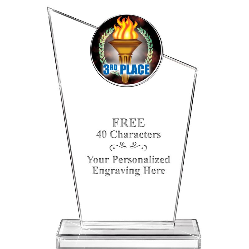 7" ELEVATION CRYSTAL W-INSERT