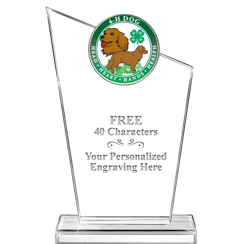 7" ELEVATION CRYSTAL W-INSERT