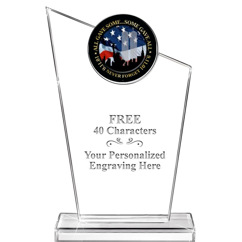 7" ELEVATION CRYSTAL W-INSERT