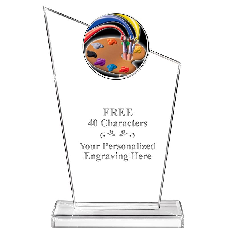 7" ELEVATION CRYSTAL W-INSERT