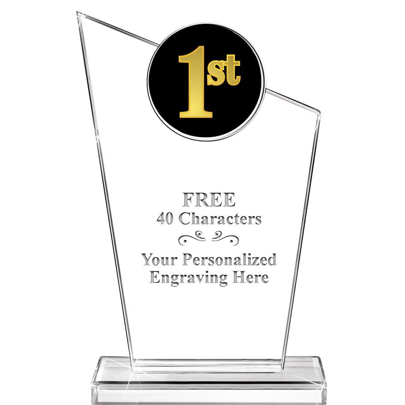 7" ELEVATION CRYSTAL W-INSERT