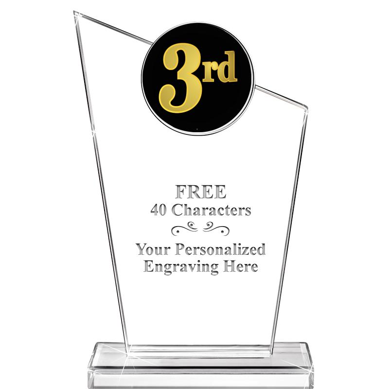 7" ELEVATION CRYSTAL W-INSERT