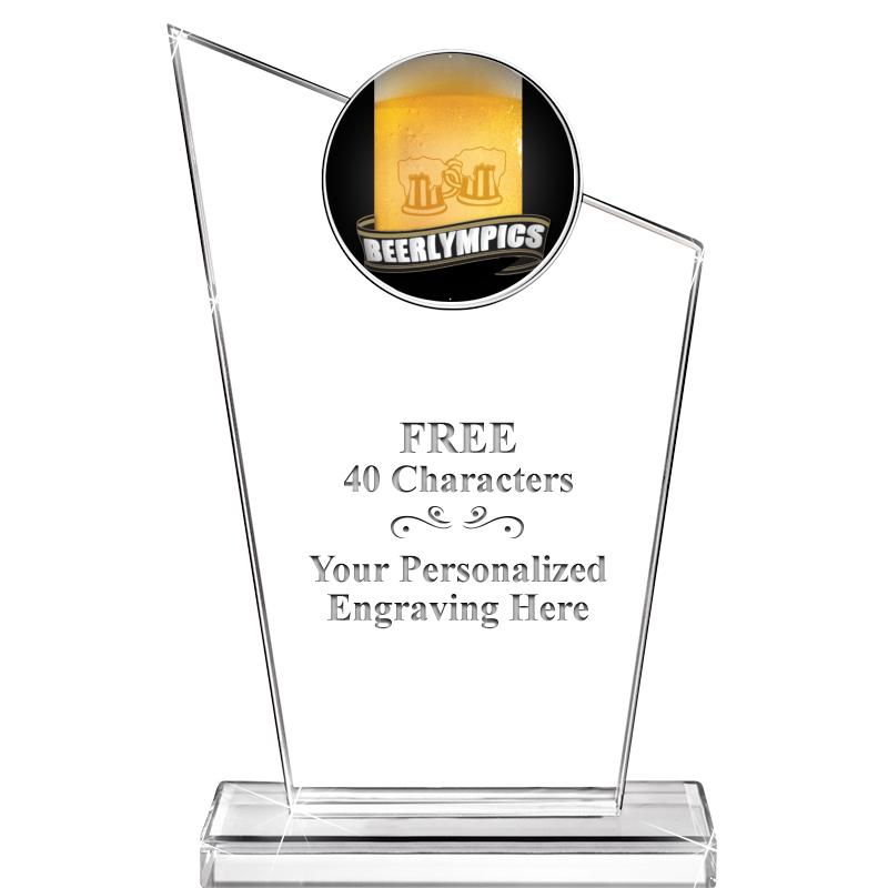 7" ELEVATION CRYSTAL W-INSERT