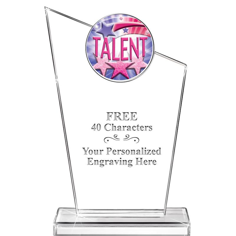 7" ELEVATION CRYSTAL W-INSERT