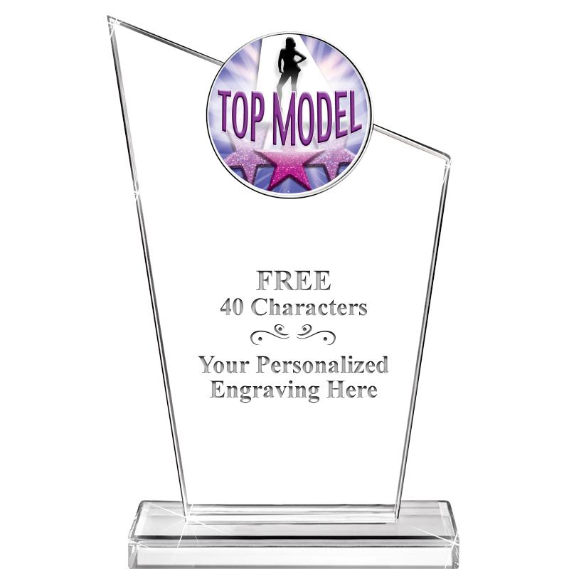 7" ELEVATION CRYSTAL W-INSERT