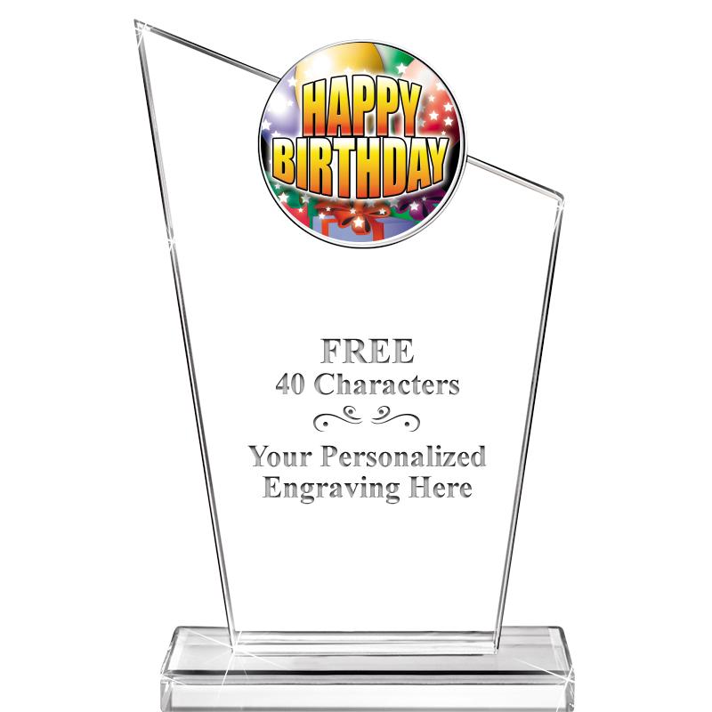 7" ELEVATION CRYSTAL W-INSERT