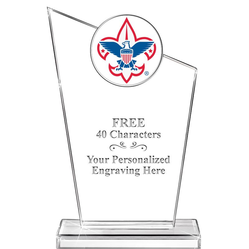 7" ELEVATION CRYSTAL W-INSERT