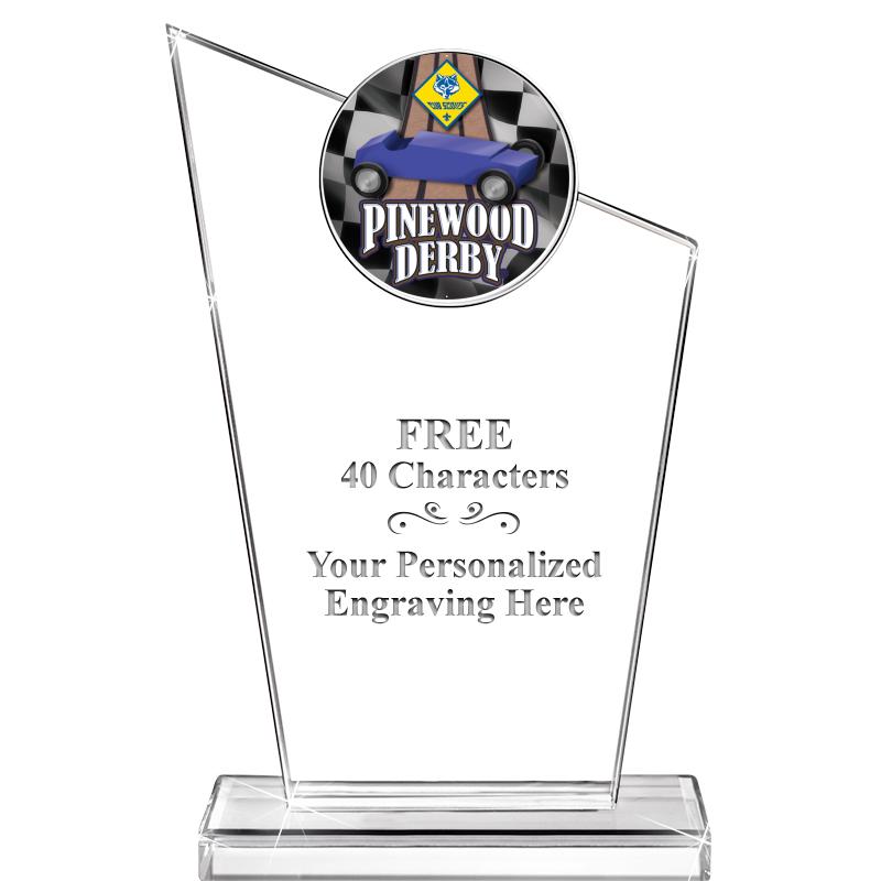 7" ELEVATION CRYSTAL W-INSERT