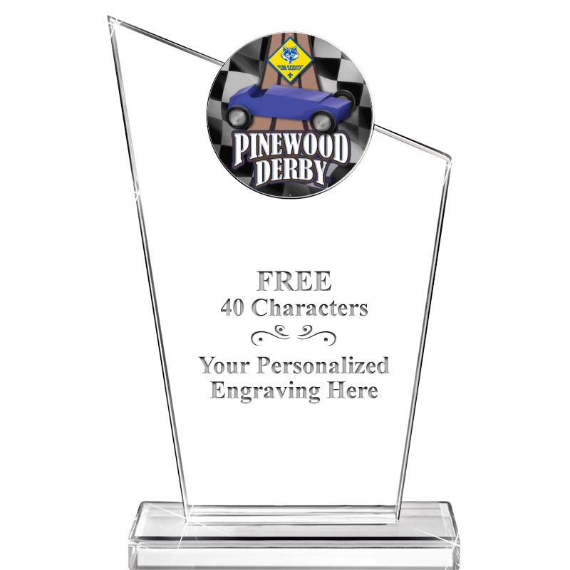 7" ELEVATION CRYSTAL W-INSERT