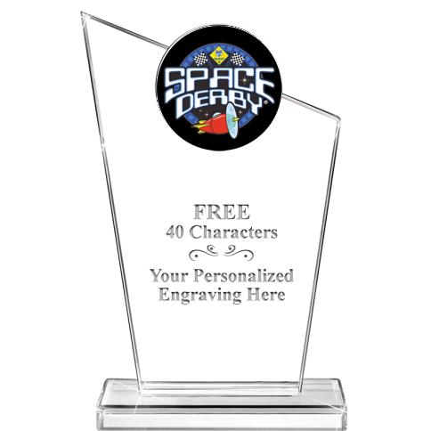 7" ELEVATION CRYSTAL W-INSERT