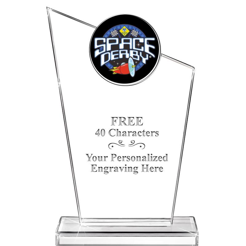 7" ELEVATION CRYSTAL W-INSERT