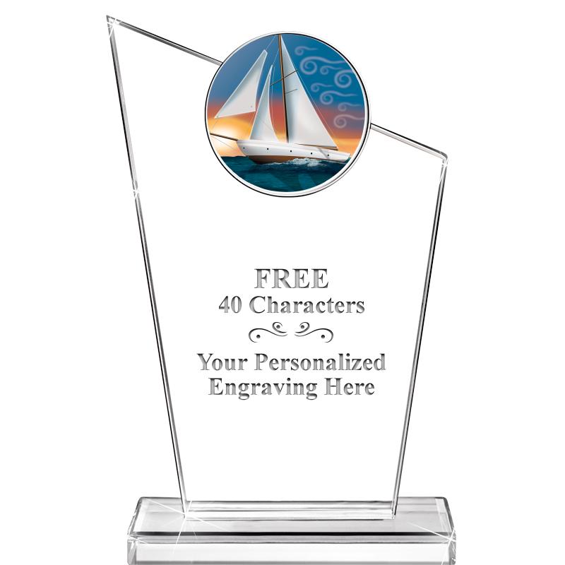 7" ELEVATION CRYSTAL W-INSERT