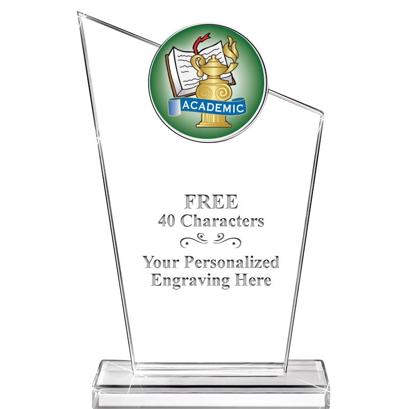 7" ELEVATION CRYSTAL W-INSERT