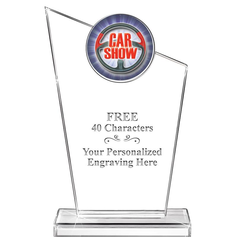 7" ELEVATION CRYSTAL W-INSERT