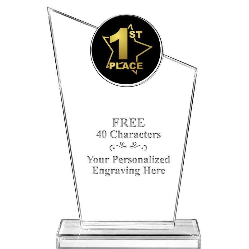 7" ELEVATION CRYSTAL W-INSERT