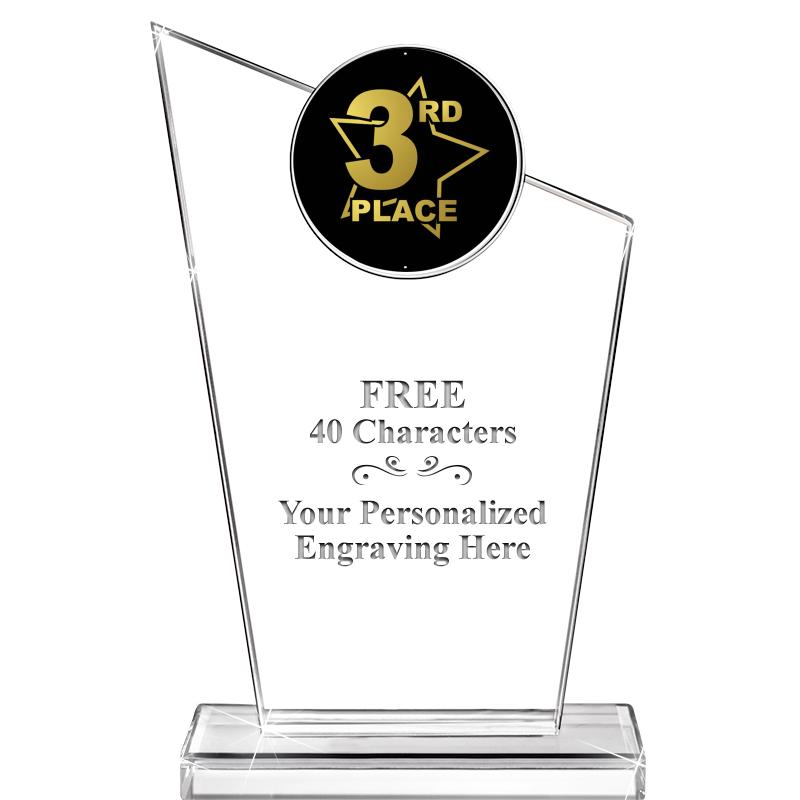 7" ELEVATION CRYSTAL W-INSERT