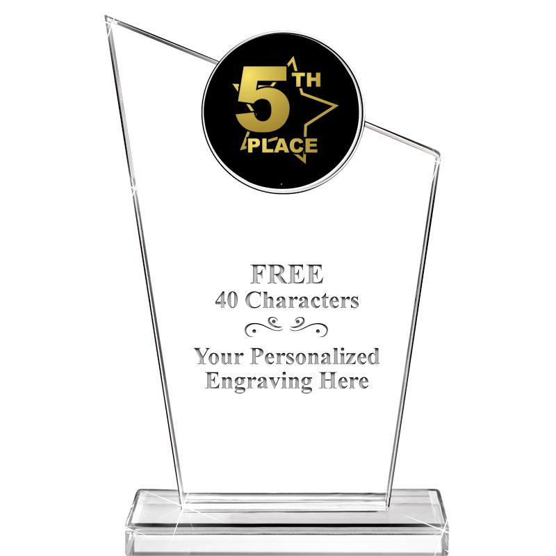 7" ELEVATION CRYSTAL W-INSERT