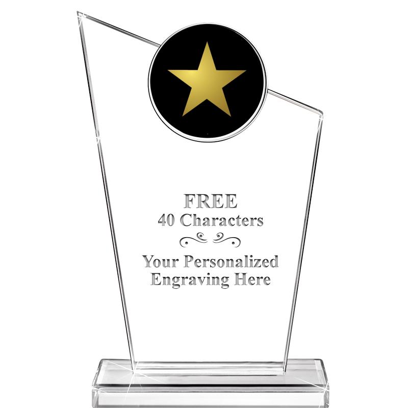 7" ELEVATION CRYSTAL W-INSERT