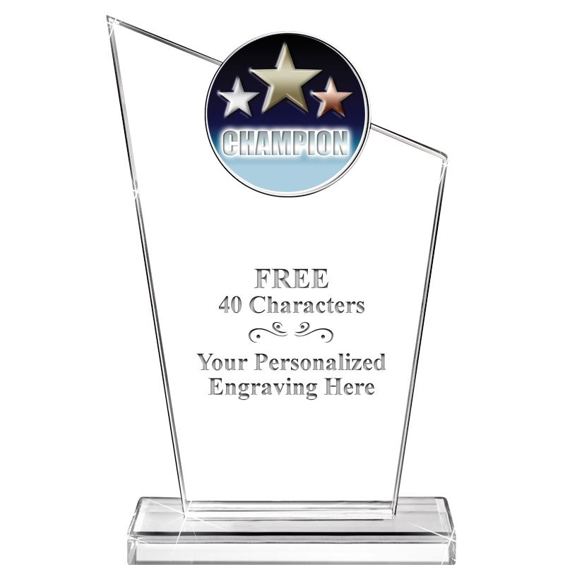 7" ELEVATION CRYSTAL W-INSERT