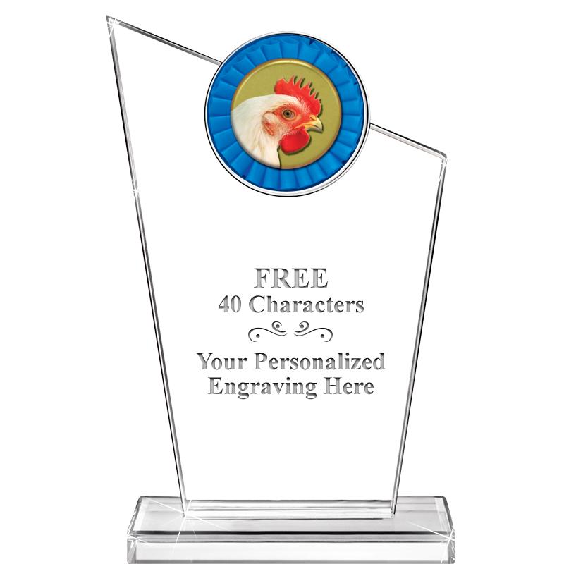 7" ELEVATION CRYSTAL W-INSERT