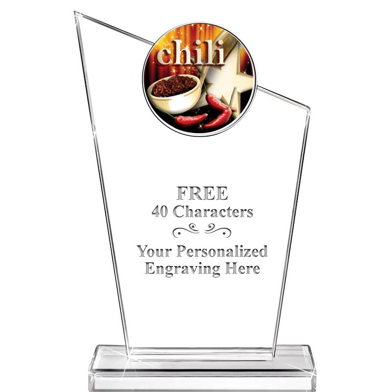 7" ELEVATION CRYSTAL W-INSERT