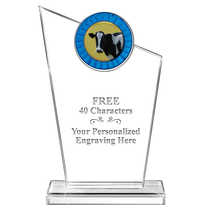 7" ELEVATION CRYSTAL W-INSERT