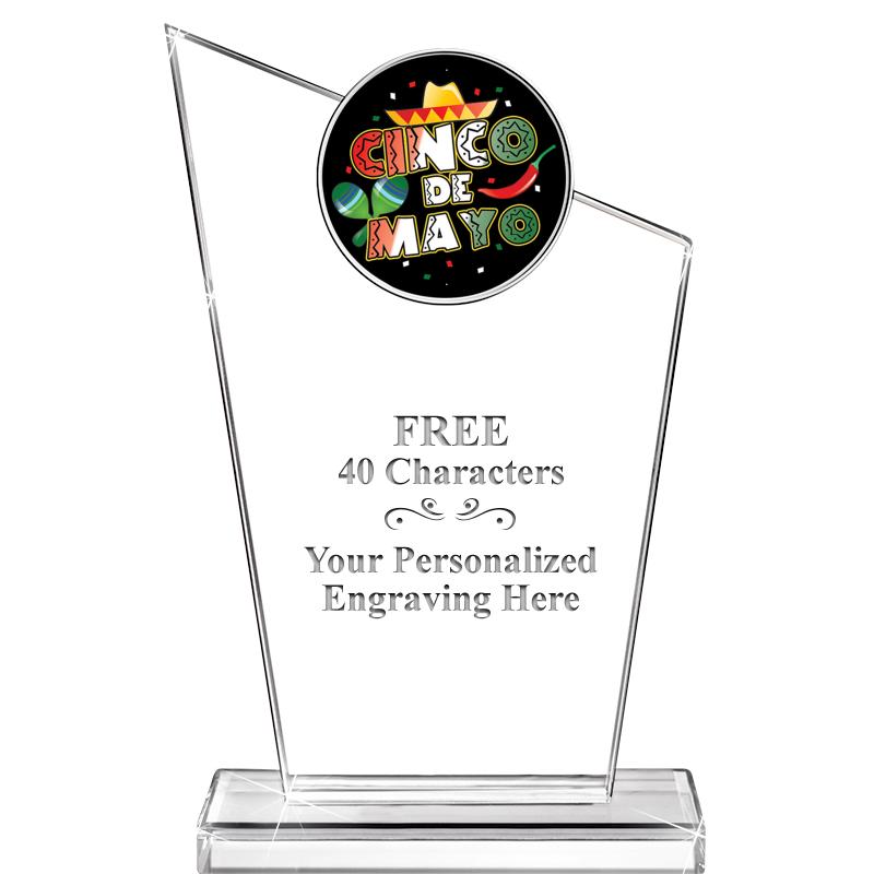 7" ELEVATION CRYSTAL W-INSERT