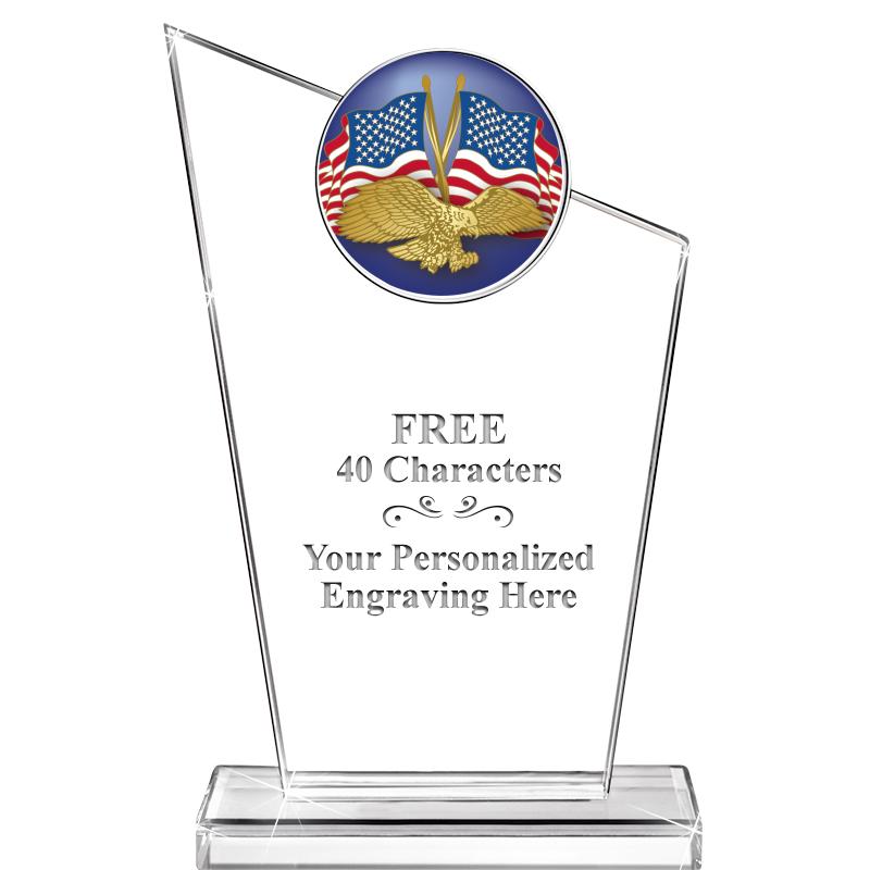 7" ELEVATION CRYSTAL W-INSERT