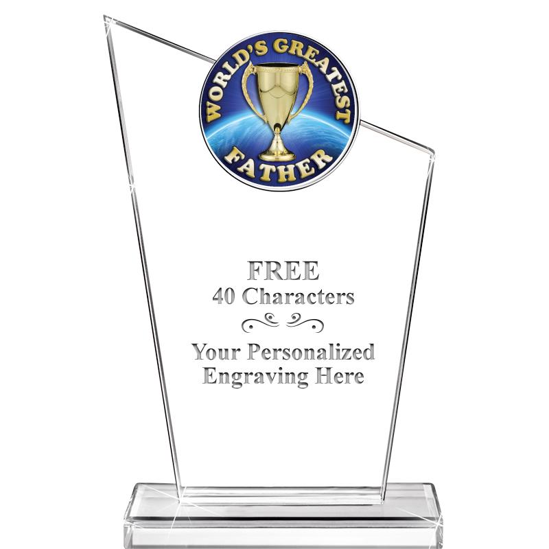 7" ELEVATION CRYSTAL W-INSERT