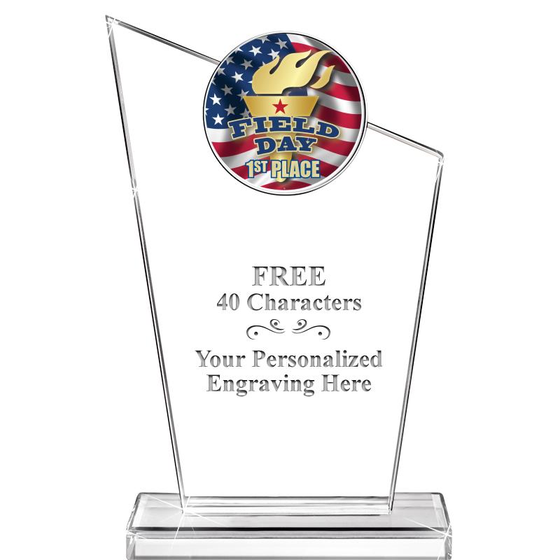 7" ELEVATION CRYSTAL W-INSERT