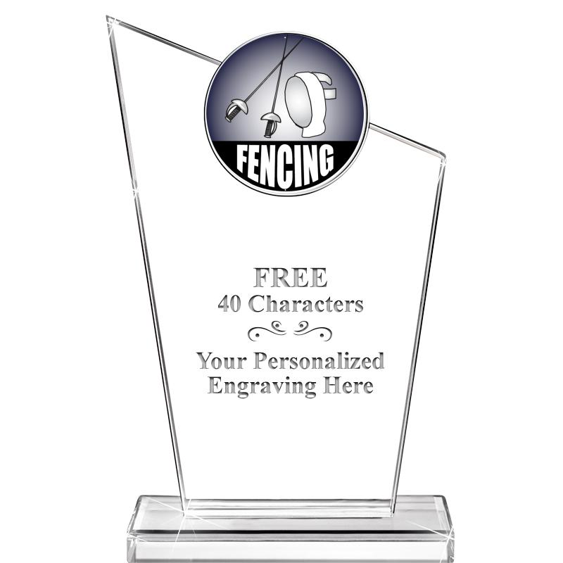 7" ELEVATION CRYSTAL W-INSERT