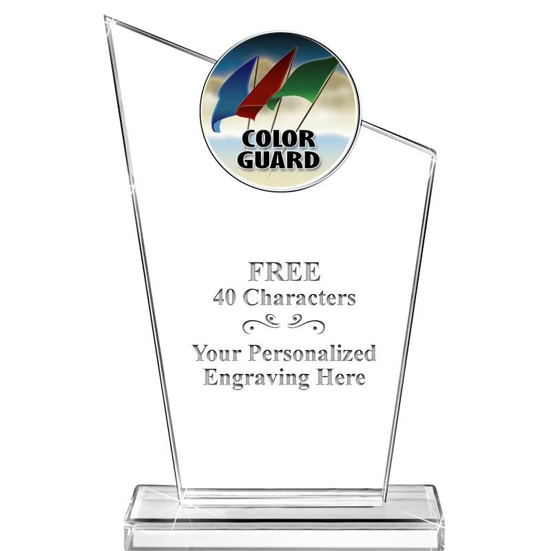 7" ELEVATION CRYSTAL W-INSERT