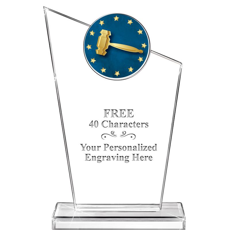 7" ELEVATION CRYSTAL W-INSERT