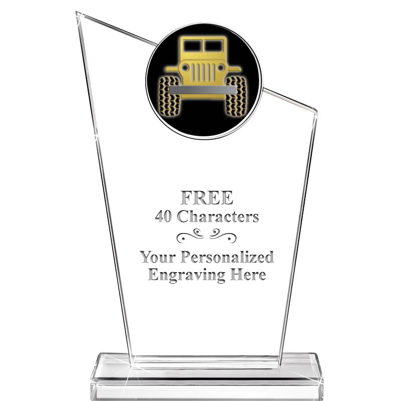 7" ELEVATION CRYSTAL W-INSERT