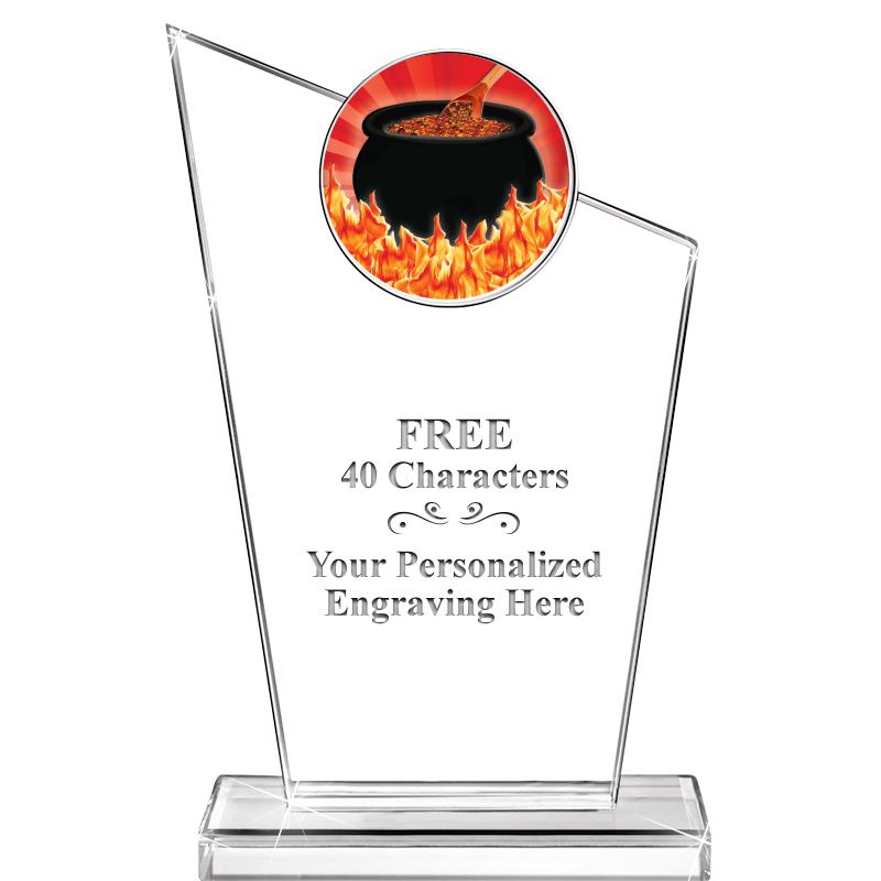 7" ELEVATION CRYSTAL W-INSERT